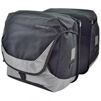 Cordo funda doble Jubilee Valda E-Bike, Negro/Gris, 32 x 16 x 38 cm, 34 L, 412348