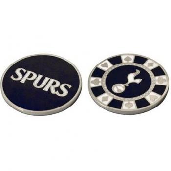 Tottenham Casino - Marcador de bolas de golf, color negro