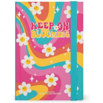 Agenda Legami Daisy 1 día página 16 meses 24/25 multilingüe