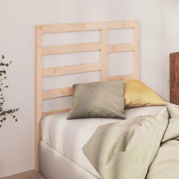Cabecero para cama 81x4x104 cm madera maciza de pino