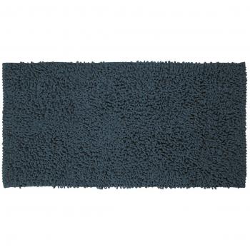 Sealskin Alfombra de Baño Antideslizante Absorbente Twist, 60 x 120 x 3 cm, Poliéster, Azul