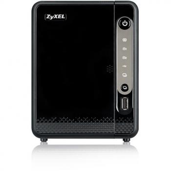 Zyxel Dispositivo de almacenamiento en red NAS [2 módulos] para el hogar con acceso remoto y transmisión multimedia [NAS326]