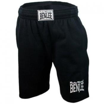 Benlee Basic Men's Boxing Shorts - Black/White, Medium