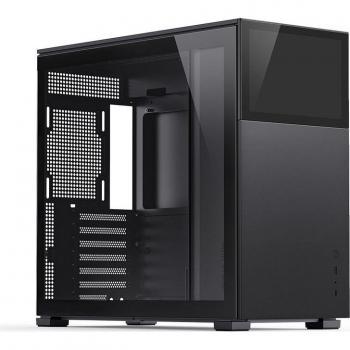 Jonsbo D41 STD Caja ATX con Cristal Templado Negro, USB 3.2 y Pantalla Visor