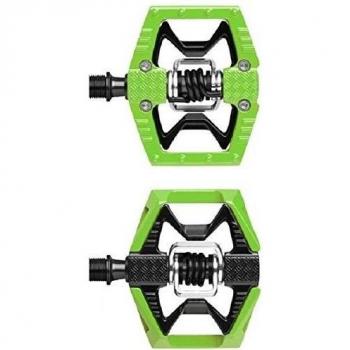Crankbrothers Double Shot - Pedales - verde/negro 2017
