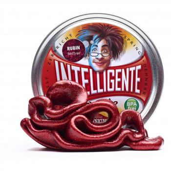 Plastilina Inteligente Fuego de Marte con Purpurina Brillante