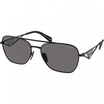 Prada PR A50S Polarized 1AB5Z1 Women’s Sunglasses Black Size 59