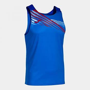 Camiseta sin mangas de running Joma Elite X para hombre/niño color royal