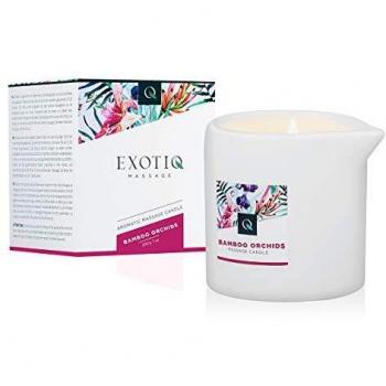 Vela Masaje Orquídeas De Bambú - 200g Exotiq Massage