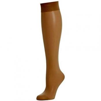 Wolford Women's Individual 10 Transparent Knee Highs - Beige, Size Small