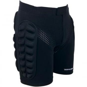 Trespass Impact - - Pantalones Corto con amortiguación, Color Negro, Talla XL