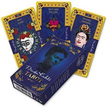 Fournier Frida Kahlo Mazo de Tarot para Coleccionistas, Color Azul