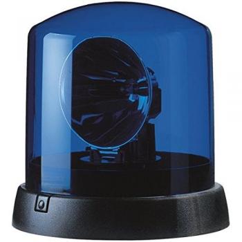 Luz de advertencia rotativa HELLA 2RL 008 065-011 Halógena Azul