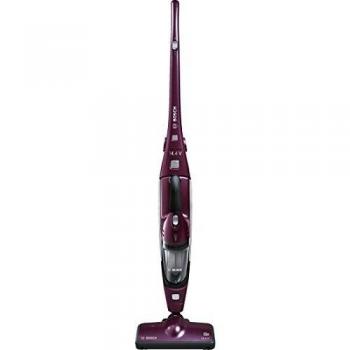 Bosch BBHMOVE3N Move 2in1 - Aspirador escoba recargable y aspirador de mano, autonomía 15 min, batería NiMH de 14,4 V, color violeta