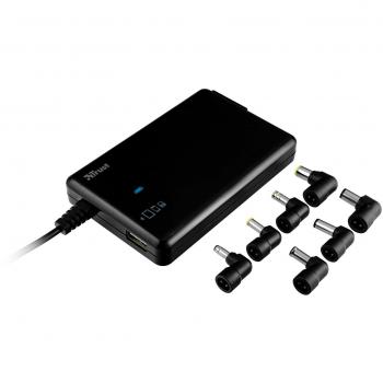 Trust 18740 - Cargador para ordenador portátil de 65 a 120 W