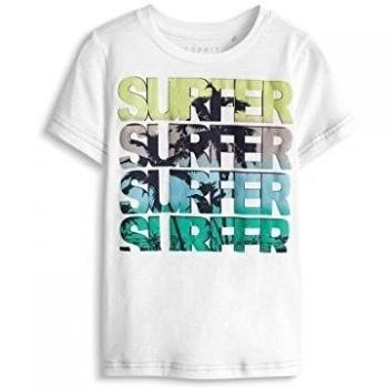 ESPRIT Surfer TS-Camiseta Niños,  blanco