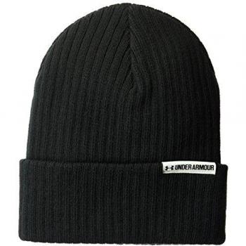 Under Armour (UNDKU Boyfriend Cuff Beanie Gorrita, Mujer, Negro, OSFA