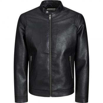 Jack & Jones Rocky Clean Plus Size Faux Leather Jacket