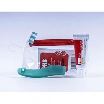 PHB Total Travel Dental Kit: Toothpaste 15ml + Foldable Toothbrush