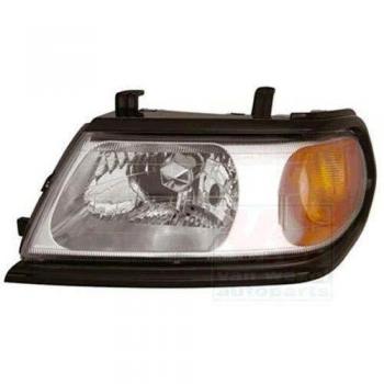 Faro Delantero VAN WEZEL 3248963 H4 Amarillo para Circulación a la Derecha