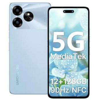 Smartphone UMIDIGI G6 5G Android 13 NFC Dimensity 6100+ 50MP, 6GB RAM, 128GB ROM, batería de 5000mAh, pantalla de 6.57