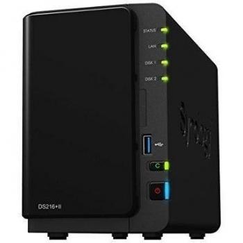 Synology DS216+II - Dispositivo de almacenamiento en red
