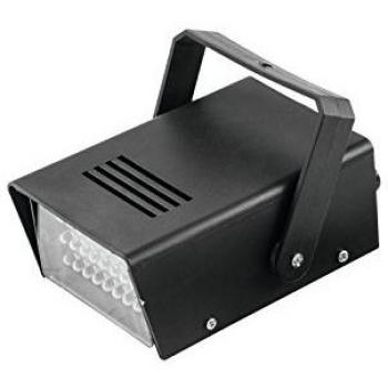 Estroboscopio LED Disco Blanco Económico Eurolite