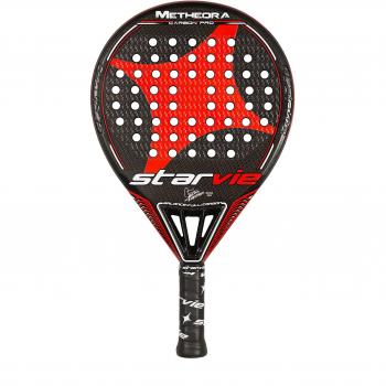 StarVie Metheora Carbon Pro Pala de Pádel, Unisex Adulto, Rojo, Talla Única