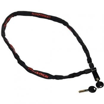 Trelock Candado Cadena S/SOP.110Cm4Mm Negro