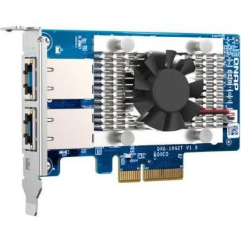 QNAP QXG-10G2T Dual-port BASE-T 10GbE Network Expansion Card