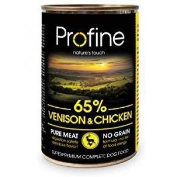 Profine Lata Venado y Pollo Comida húmeda para peros - 6x400gr