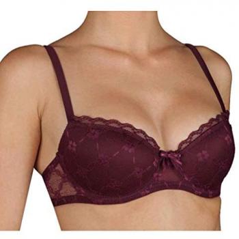 Sujetador Selene Brigitte 105 B Tierra - Sujetador copa B con push up de encaje
