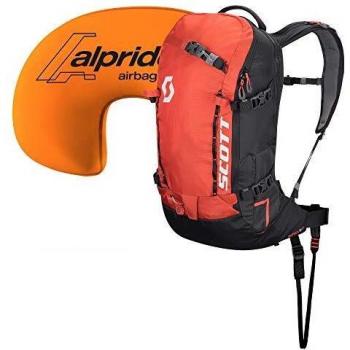 Mochila de esquí Scott PATROL E1 22 KIT - Capacidad de 22 litros, diseño ergonómico, sistema de transporte para esquís y snowboard, compartimento principal con acceso rápido, bolsillo para gafas y accesorios,