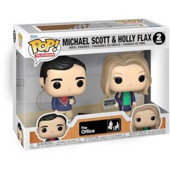Funko Pop! The Office Michael Scott & Holly Flax 2-Pack Collectible Vinyl Figures