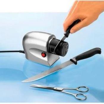 Afilador de cuchillos eléctrico Keenox 20V gris/negro