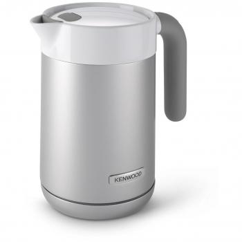 Kenwood Electrodomésticos ZJM401TT Hervidor eléctrico, Capacidad 1,6 l, Filtro, Jarra doblemente recubierta, Acero Inoxidable, plástico, Plata