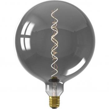 Bombilla LED regulable Calex Kalmar E27 5W G200 1800K dim titanio