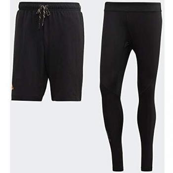 adidas Pantalón Corto, Hombre, Negro, M