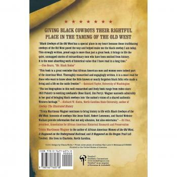 Black Cowboys of the Old West: Fascinating Untold Histories and True Stories - First Edition by Tricia Martineau Wagner