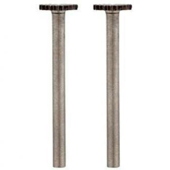 Dremel 199 - Juego de accesorios para fresar de 2 accesorios - 2 fresas de alta velocidad en forma de disco con un diámetro de trabajo de 9,5 mm