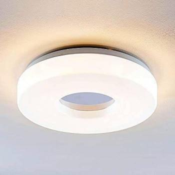 Lámpara de techo LED Lindby Florentina, anillo, 34.5 cm