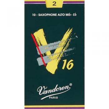 Vandoren V16 Alto Saxophone Reeds Strength 2 (Box of 10)