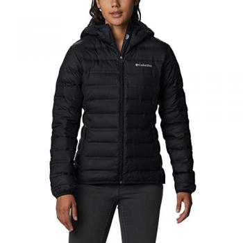 Chaqueta de plumas Columbia Lake 22 II para mujer, color negro, talla L