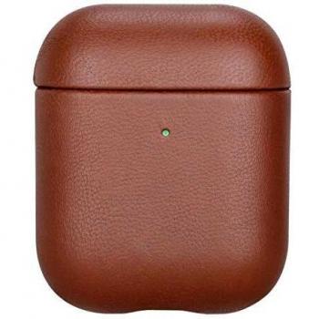 Fooyin Handmade Series Funda de Cuero para AirPods, Protección Cover