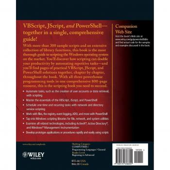 Microsoft PowerShell, VBScript & JScript Comprehensive Guide