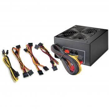 L-Link | Fuente de alimentación Semi Modular 850W | 80+ Bronze| Fuente PC Silenciosa | LL-PS-850-80+MODULAR