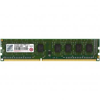 Memoria RAM Transcend DDR3 2GB 1600MHz DIMM 240 pines PC3-12800 No ECC