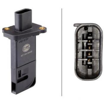 Caudalímetro y medidor de masa de aire HELLA 8ET358 095-671 con características de alta precisión, diseño compacto, fácil instalación y compatibilidad con múltiples vehículos