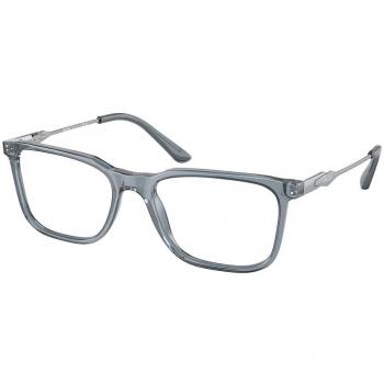 Prada PR 05ZV 19F1O1 Men's Eyeglasses Blue Size 55 - Frame Only, Free Lenses, HSA/FSA Insurance, Blue Light Block Available