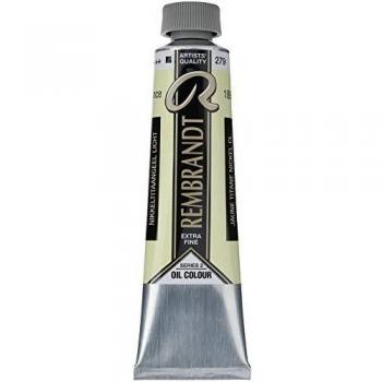 Talens Rembrandt - Excelentes colores de pintura al óleo - 40 ml - 279 Amarillo níquel-titanio claro